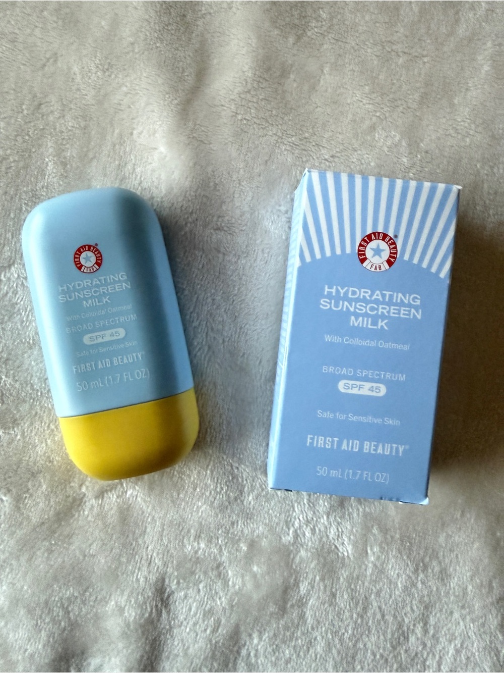 First Aid Beauty Hydrating Sunscreen Milk Broad Spectrum SPF 45 - 50 mL/1.7oz